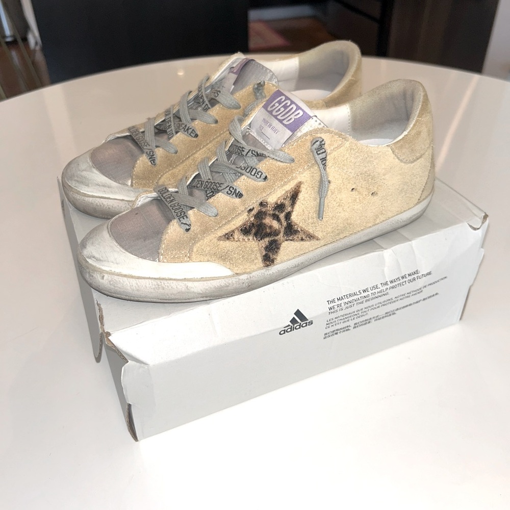 Golden Goose Leopard Print size 7